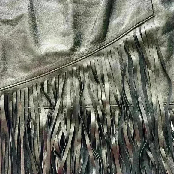 Tamara Mellon lamb  leather skirt size xs - Picture 3 of 14
